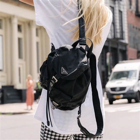 lynn yaeger prada backpack|Prada nylon bags history.